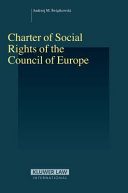 Charter of social rights of the Council of Europe /