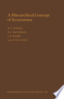 A Hierarchical concept of ecosystems /