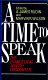 A Time to speak : the evangelical-Jewish encounter / edited by A. James Rudin, Marvin R. Wilson.