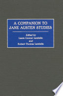 A companion to Jane Austen studies /