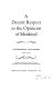 A decent respect to the opinions of mankind : Congressional State papers, 1774-1776 / compiled and edited by James H. Hutson, coordinator, American Revolution Bicentennial Office.