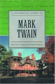 A historical guide to Mark Twain /