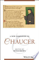 A new companion to Chaucer /