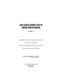 Acute exposure guideline levels for selected airborne chemicals.