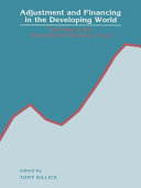 Adjustment and financing in the developing world : the role of the International Monetary Fund /