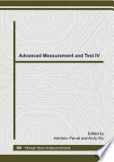 Advanced Measurement and Test IV /