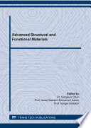 Advanced Structural and Functional Materials