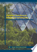 Advanced architectural design and construction /
