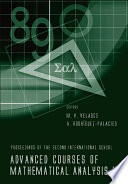 Advanced courses of mathematical analysis II : proceedings of the 2nd international school, Granada, Spain, 20-24 September 2004 /