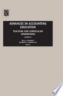 Advances in accounting education.