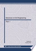 Advances in civil engineering : selected, peer reviewed papers from the 2011 International Conference on Civil Engineering and Building Materials (CEBM 2011), July 29-31, 2011, Kunming, China / edited by Jingying Zhao.