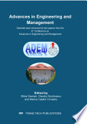 Advances in engineering and management : selected, peer-reviewed papers from the 6th Conference Advances in Engineering and Management (ADEM 2020), December 10-11, 2020, Drobeta-Turnu Severin, Romania / edited by Mihai Demian, Claudiu Nicolicescu and Dr. Marius Catalin Criveanu.