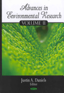 Advances in environmental research /