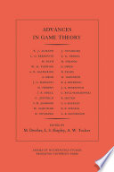 Advances in game theory /