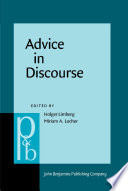Advice in discourse