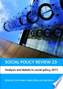 Analysis and debate in social policy, 2011 /