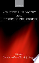 Analytic philosophy and history of philosophy /