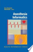 Anesthesia informatics /