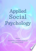 Applied social psychology / edited by Patricia-Luciana Runcan and Georgeta Rata.