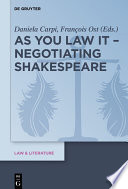 As You Law It - Negotiating Shakespeare