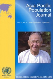 Asia-Pacific population journal.