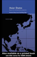 Asian states : beyond the developmental perspective / edited by Richard Boyd and Tak-Wing Ngo.