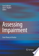 Assessing impairment : from theory to practice /