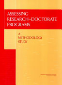 Assessing research-doctorate programs : a methodology study /