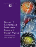 Balance of payments and international investment position manual / International Monetary Fund.