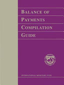 Balance of payments compilation guide /