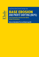 Base erosion and profit shifting (BEPS) / [edited by] Michael Lang, Pasquale Pistone, Alexander Rust, Josef Schuch, Claus Staringer.