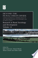Beyond the rural-urban divide : cross-continental perspectives on the differentiated countryside and its regulation /