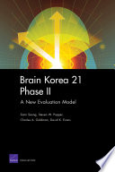Brain Korea 21 phase II : a new evaluation model /