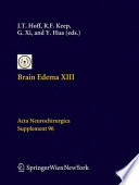 Brain edema XIII / edited by J.T. Hoff [and others].