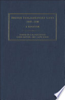 British parliamentary lists, 1660-1800 : a register /