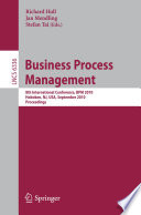 Business process management : 8th international conference, BPM 2010, Hoboken, NJ, USA, September 13-16, 2010 : proceedings / Richard Hull, Jan Mendling, Stefan Tai (eds.).