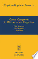 Causal categories in discourse and cognition /