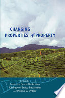 Changing properties of property /