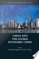 China and the global economic crisis /