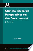 Chinese research perspectives on the environment,