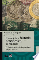 Claves de la historia economica de Mexico : el desempeno de largo plazo (siglos XVI-XXI) /