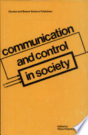 Communication and control in society / edited by Klaus Krippendorff.