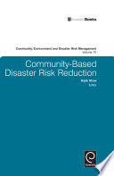 Community-based disaster risk reduction