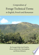 Compendium of forage technical terms in English, French and Romanian / by Georgeta Rață [and others].