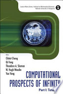 Computational prospects of infinity. editors, Chitat Chong [and others].