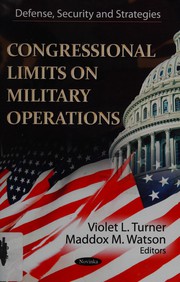 Congressional limits on military operations /