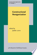 Constructional reorganization /