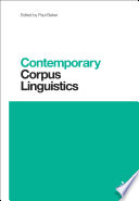 Contemporary corpus linguistics /