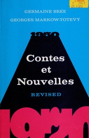 Contes et nouvelles, 1950-1970 /