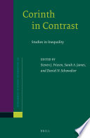 Corinth in contrast : studies in inequality /